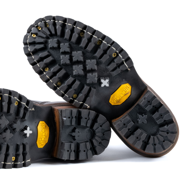 [ホワイツ] WHITE'S BOOTS 375V スモークジャンパー7丈 ブラウン クロムエキセルレザー セミドレス木型