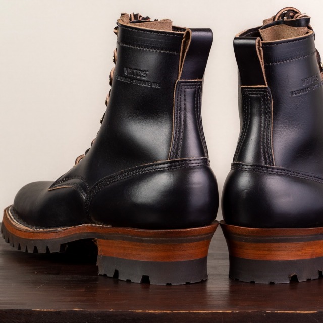 [ホワイツ] WHITE'S BOOTS 375-V スモークジャンパー7インチ丈 クロムエキセルレザー 