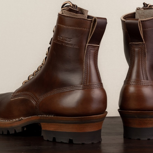 [White's Boots]USA製 7.5D/smoke jumper濃茶色 ホワイツブーツ] WHITE'S BOOTS Smoke Jumper 7インチ丈 British