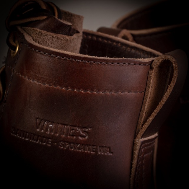 [ホワイツ] WHITE'S BOOTS 375-V スモークジャンパー7インチ丈 クロムエキセルレザー 
