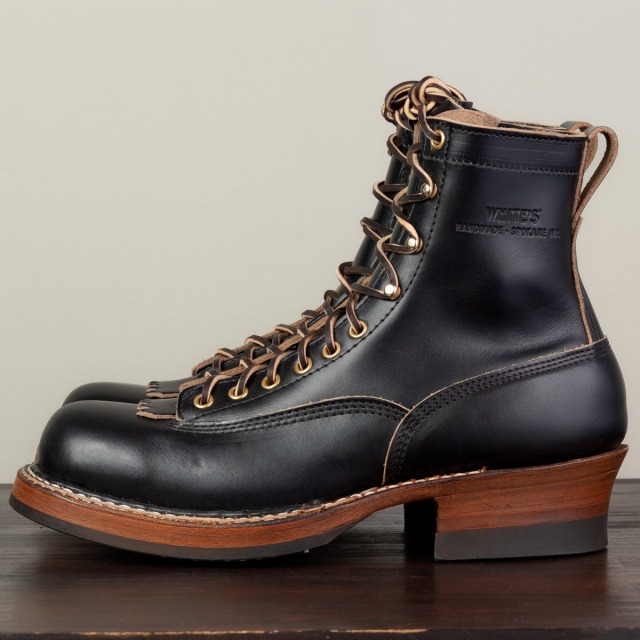 [ホワイツ] WHITE'S BOOTS 375LTT-V スモークジャンパー7インチ丈 クロムエキセルレザー 