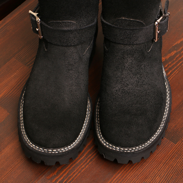 [ホワイツ] WHITE'S BOOTS Nomad ノマド エンジニアブーツ ブラックラフアウトレザー