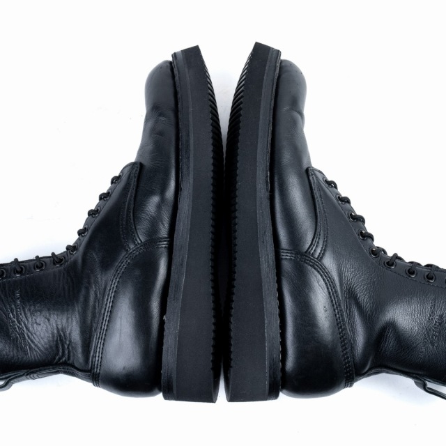 WHITE'S BOOTS NORTHWEST 7 Black Wedge Sole Black Calf