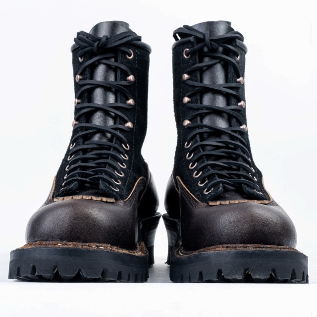 White's Boots Smoke Jumper Brown Wax Flesh x Black Rough Out 7 LTT