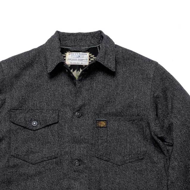Stevenson Overall co. Prairie  Chore Jacket Heather Gray PR1-OXG カバーオールジャケット