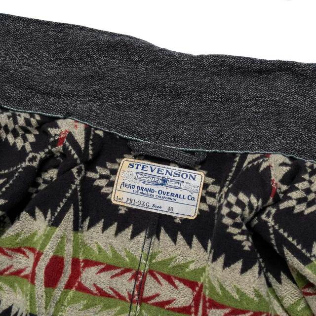Stevenson Overall co. Prairie  Chore Jacket Heather Gray PR1-OXG カバーオールジャケット