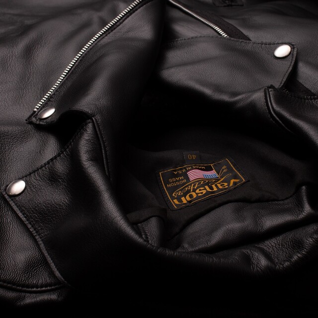 Vanson Special Custom Double Riders Jacket Type 2 ゴートスキン ライダースジャケット (2021FW カスタムオーダー)