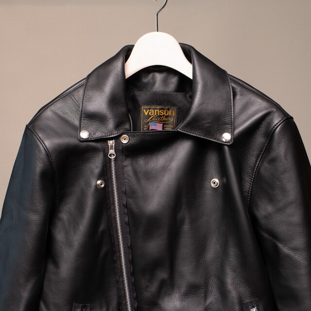 Vanson Special Custom Double Riders Jacket Type 2 ゴートスキン ライダースジャケット (2021FW カスタムオーダー)