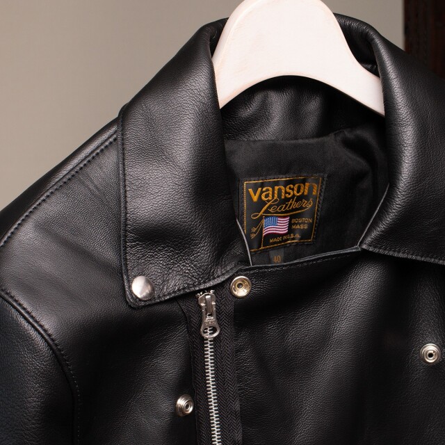 Vanson Special Custom Double Riders Jacket Type 2 ゴートスキン ライダースジャケット (2021FW カスタムオーダー)