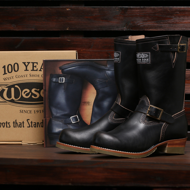 ［ウエスコ100周年記念］ WESCO 1939 ''BUBBLE TOE"" Horween Black ホースハイド 