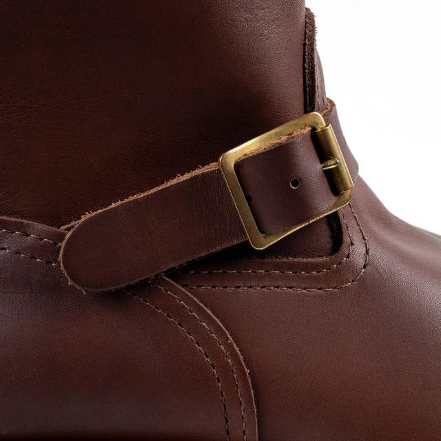 ウエスコブーツ] WESCO BOSS Brown 7710-100 Brass Roller Buckles