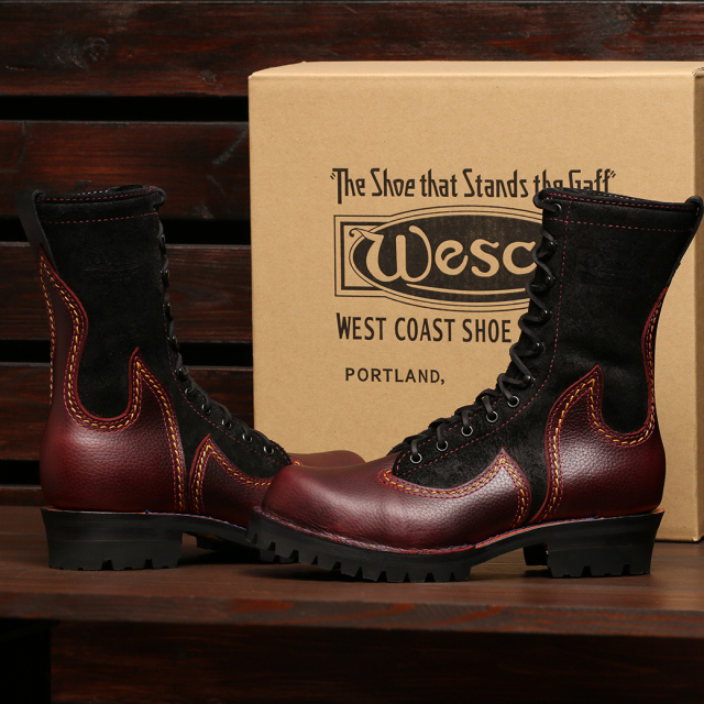 ［ウエスコ］ WESCO Phoenix フェニックス 10'' BUG Pebble & BLK R/O