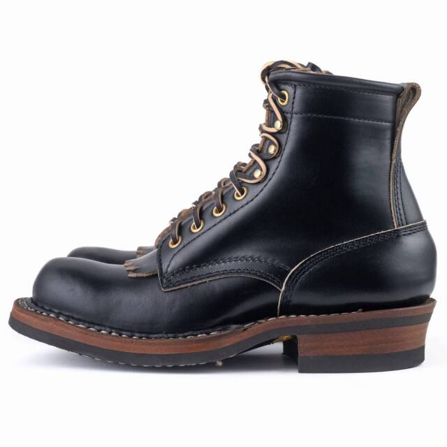 【まとめ買い】 CRUSER The BOOTS WHITE'S ホワイツ] 350-MV Chromexcel Black 靴