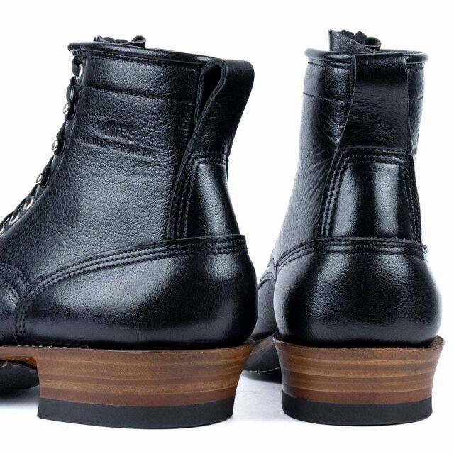 ホワイツ] WHITE'S BOOTS 350-HC-430 Black Buffalo 55 last TC