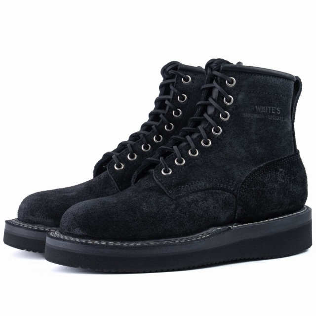 WHITE'S BOOTS NORTHWEST 6 BK Rough Out ブラック2021ソール