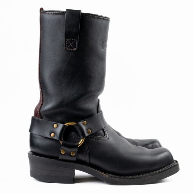 美品✨WESCO ウエスコ　ハーネスブーツ　エンジニアブーツ　ブラック　レザー 美品✨WESCO ウエスコ ハーネスブーツ エンジニアブーツ