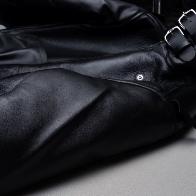 Vanson B-3 Special Black Mouton Jacket 2025FW