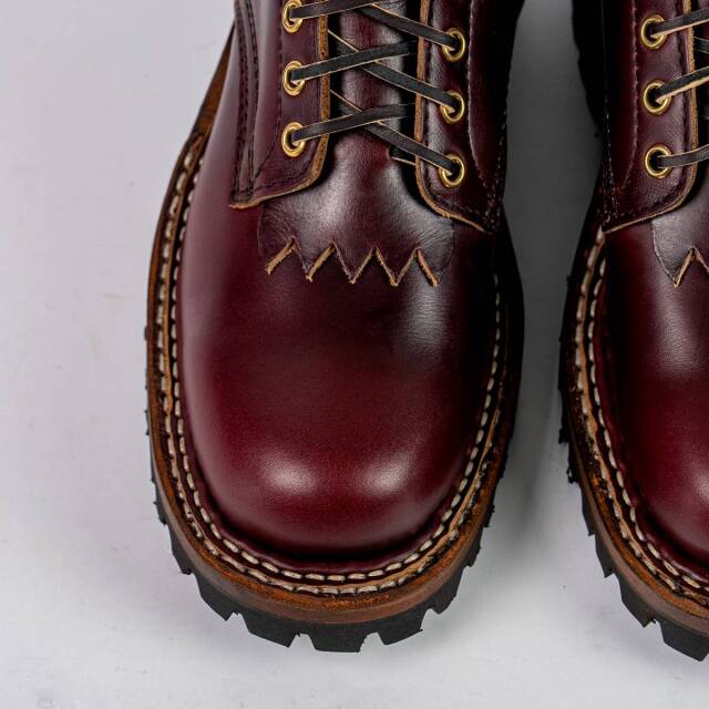 WHITE'S BOOTS 375-V スモークジャンパー 8インチ バーガンディ クロム