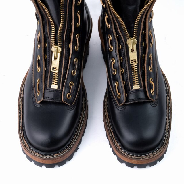 BOSSジャン　ジム・ホッパー ホワイツブーツ] WHITE'S BOOTS 350EX4-W C461 Last ブラック