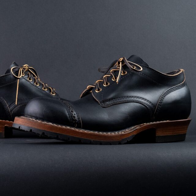 WHITE'S BOOTS Oxford Black Chromexcel ホワイツブーツ オックスフォード ブラッククロムエキセルレザー