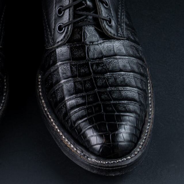 ホワイツブーツ] WHITE'S BOOTS 795L Packer Black Caiman x Buffalo