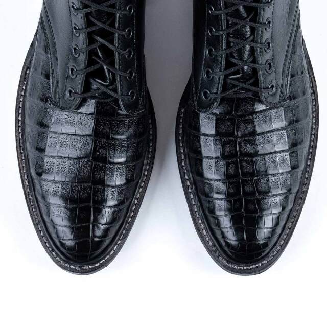 ホワイツブーツ] WHITE'S BOOTS 795L Packer Black Caiman x Buffalo