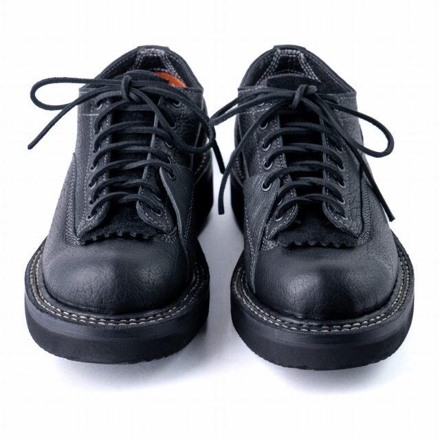 WHITE'S BOOTS 300 OXFORD SHOE C461 Last LTT Black Bison x Oiled Bullhide バイソンレザー