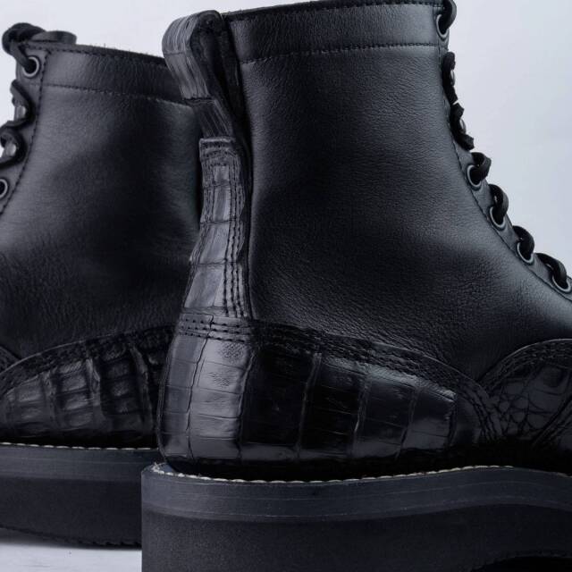 WHITE'S BOOTS NORTHWEST 375LTT Black Caiman x Calf 4811 last