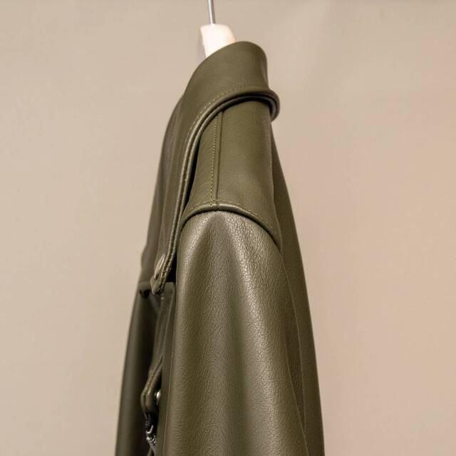 Vanson Special Custom Doulbe Riders Jacket Type 2 Olive