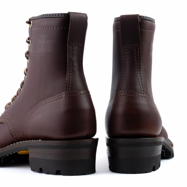 ウエスコブーツ ウォレン WESCO BOOTS WARREN Brown Bubble Toe Brass Eyes