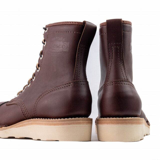 ウエスコブーツ ウォレン WESCO BOOTS WARREN Brown Toe Cap Nickel Eyes