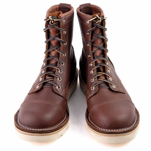 ウエスコブーツ ウォレン WESCO BOOTS WARREN Brown Toe Cap Nickel Eyes