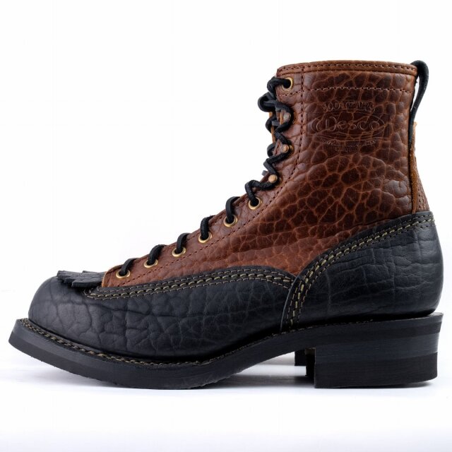 ウエスコブーツ ジョブマスター ブラックxブラウン バイソン WESCO
