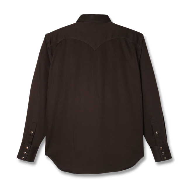 STEVENSON OVERALL Co. Cody CD3 Dark Brown back