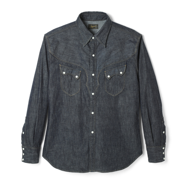STEVENSON OVERALL CO. Cody CD3 インディゴ2498 正面