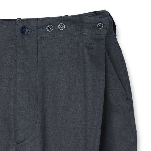 STEVENSON OVERALL Co. Snap-Back SB1 Dark Navy waist snap adjusters