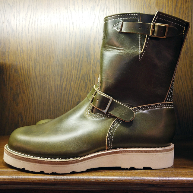 WESCO x Horween フォレストグリーン クロムエキセルレザー