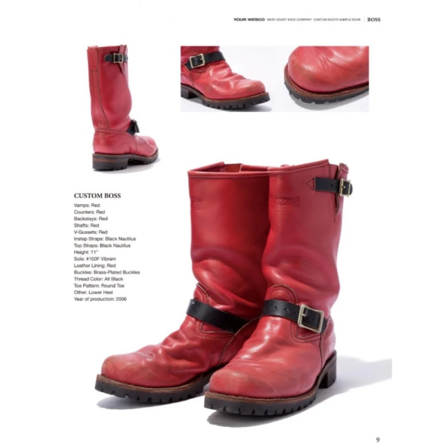 ウエスコ本 カスタムオーダーされた個人オーナーたちが所有するウエスコブーツ300足を掲載