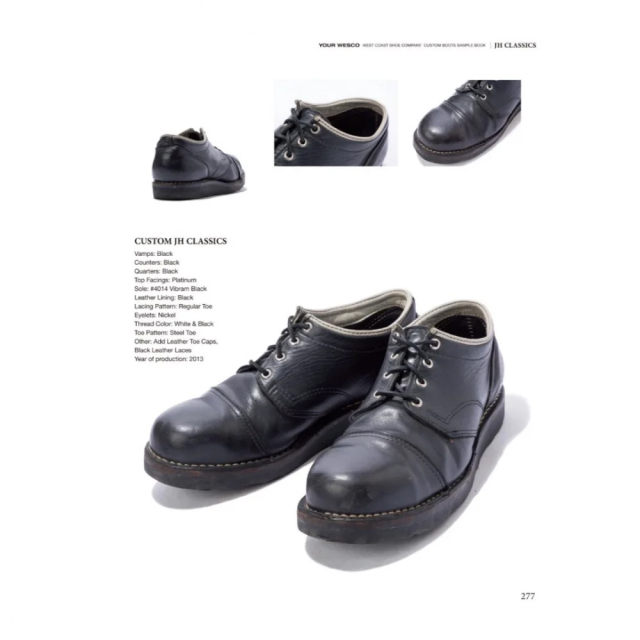 ウエスコ本 カスタムオーダーされた個人オーナーたちが所有するウエスコブーツ300足を掲載