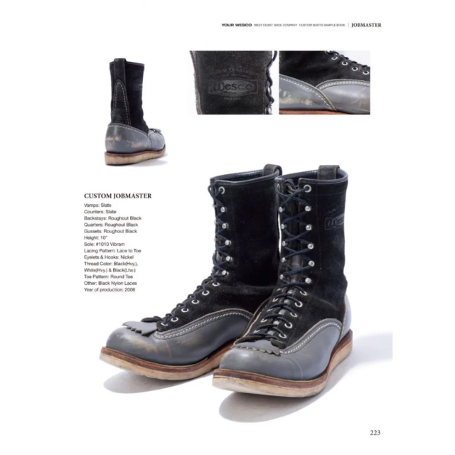 ウエスコ本 カスタムオーダーされた個人オーナーたちが所有するウエスコブーツ300足を掲載