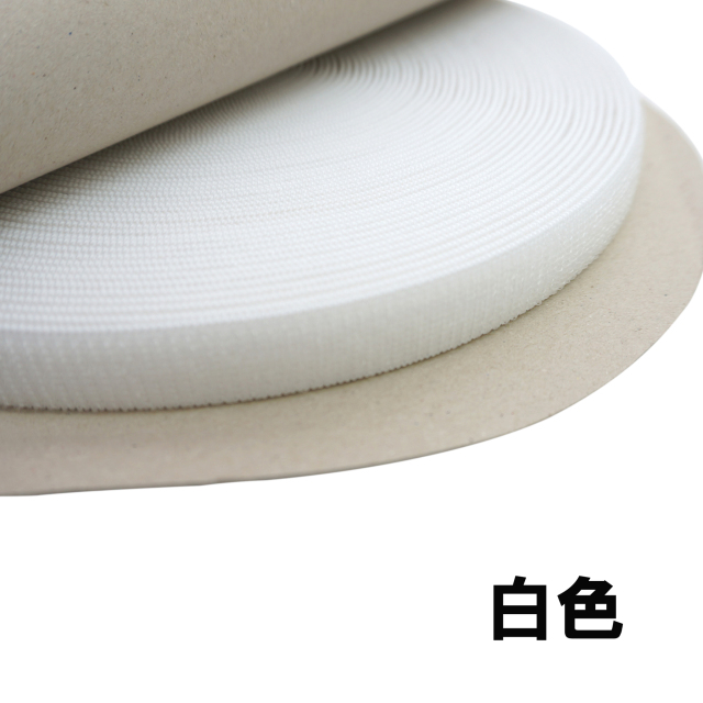 ゴム型面ファスナー黒アップ