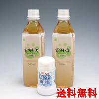 ＥＭＸ2本とＥＭ蘇生海塩