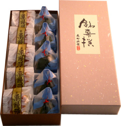 岩清水5+栗饅頭5