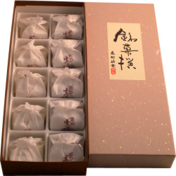 栗きんつば5+栗きんとん5 御菓子司 恵那福堂