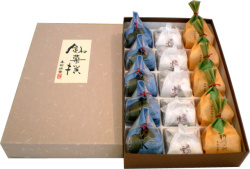 栗きんとん５＋柿つづみ5+岩清水5