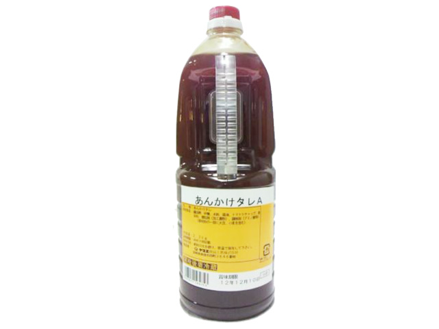 22120301　ヤマエ食品工業　【業務用】あんかけタレA　1.8Lハンドボトル