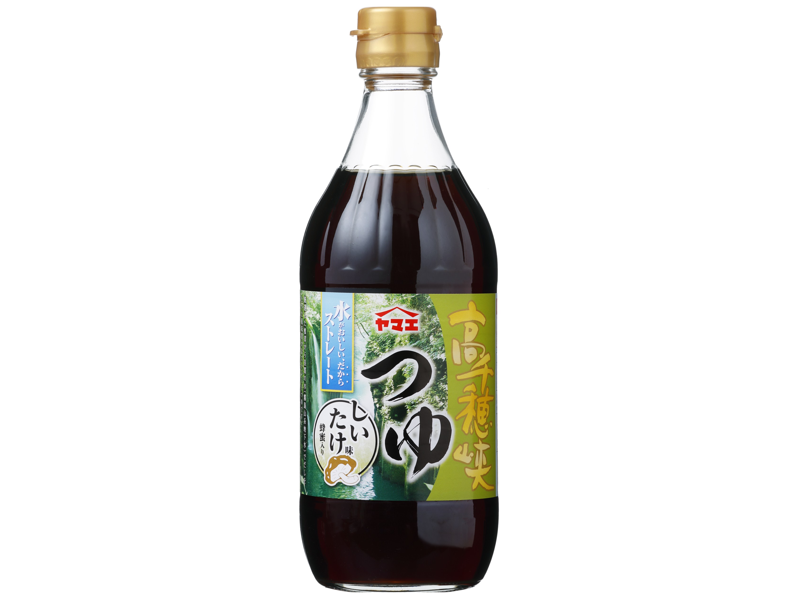 高千穂峡つゆ しいたけ味 500ml ヤマエ食品工業