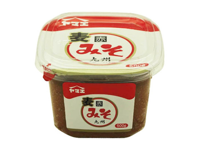 71140801　ヤマエ食品工業　麦みそ（赤）　500g