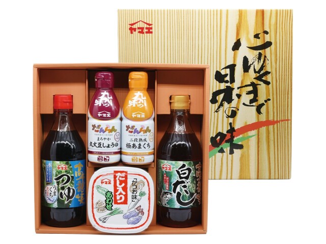 高千穂峡つゆ・白だし・だんらん・だし入りあわせ味噌セット