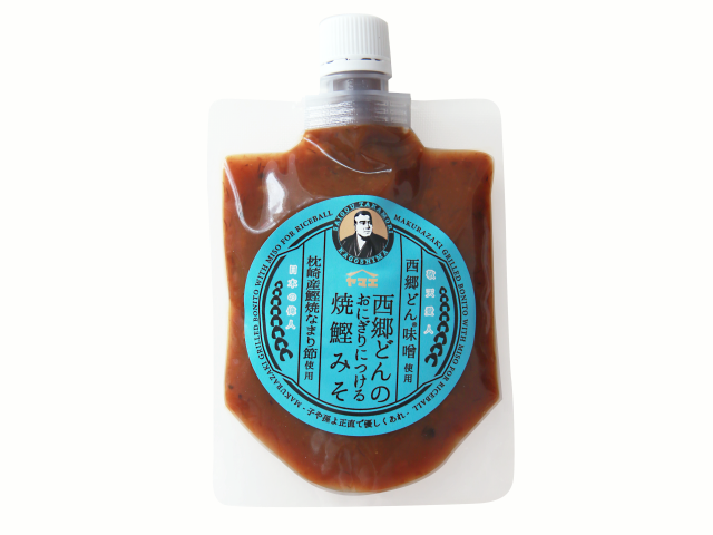 西郷どんのおにぎりにつける焼鰹みそ 180g